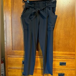 Athleta High Waist Paperbag Tie Pants